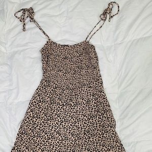 Cheetah Print Dress